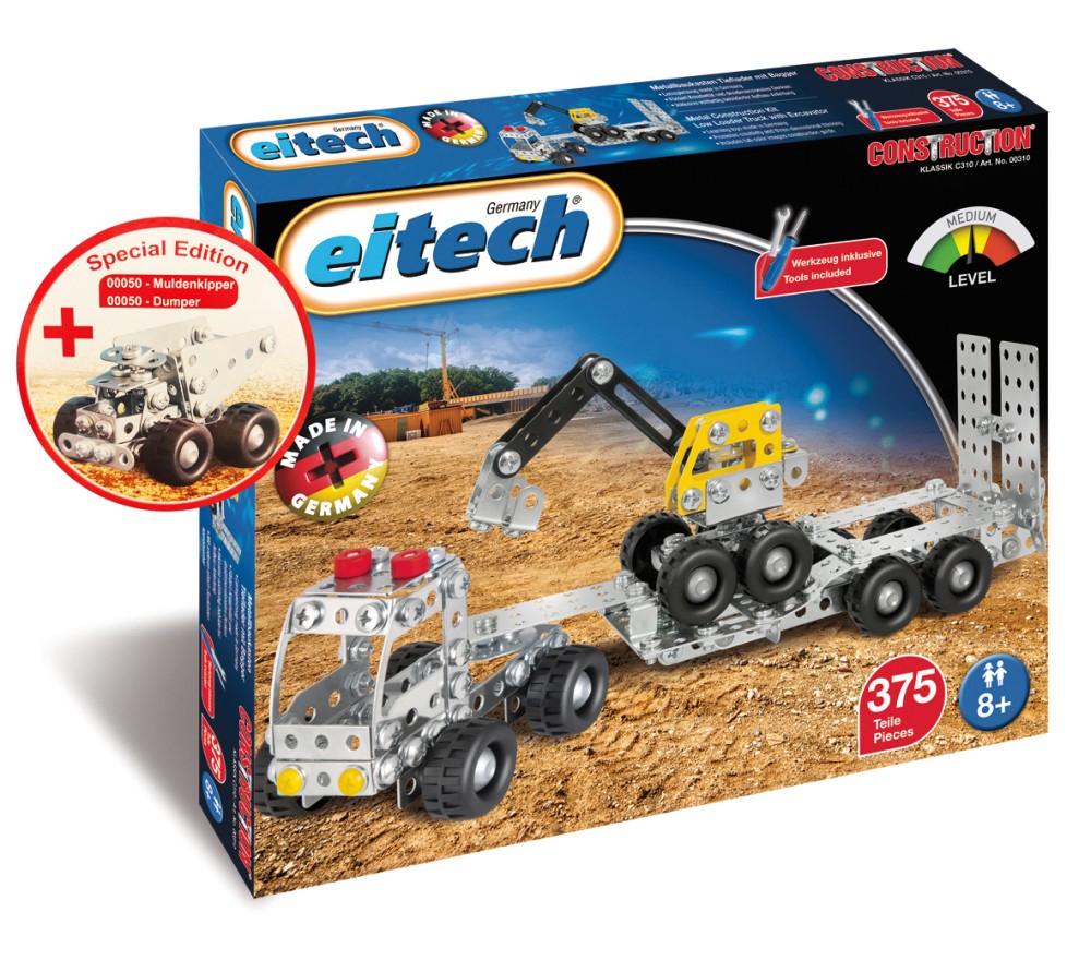 COSTRUZIONI IN METALLO - CAMION TRASPORTO VEICOLI CANTIERE - 485 PZ