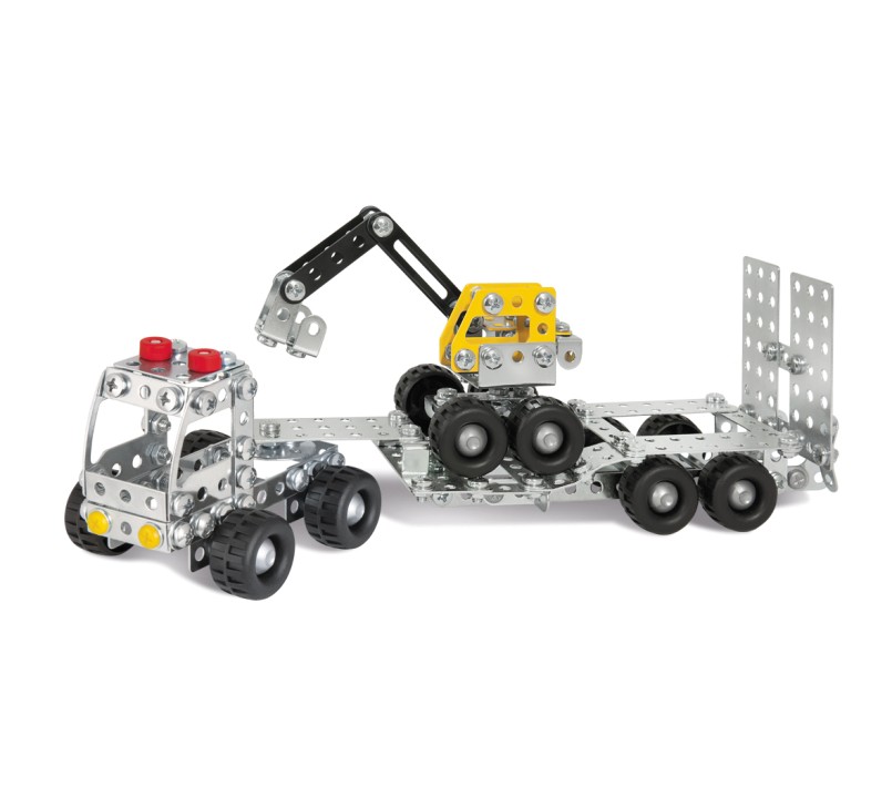 COSTRUZIONI IN METALLO - CAMION TRASPORTO VEICOLI CANTIERE - 485 PZ