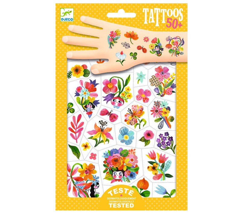 TATUAGGI PER BAMBINI - AQUA FLOR