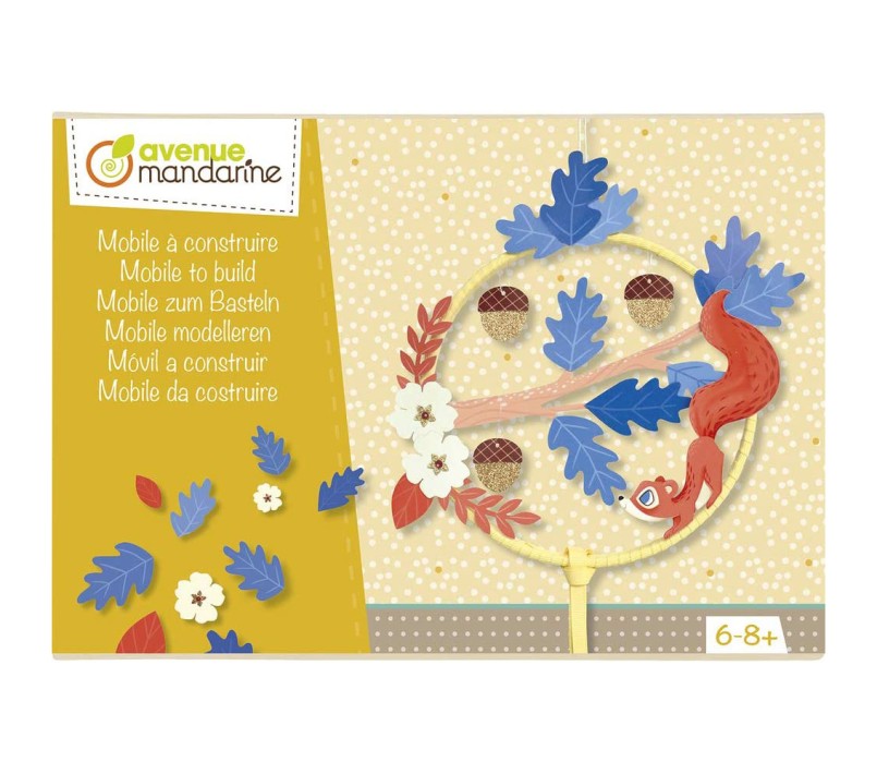 DECORAZIONE DA APPENDERE DA CREARE - SCOIATTOLO