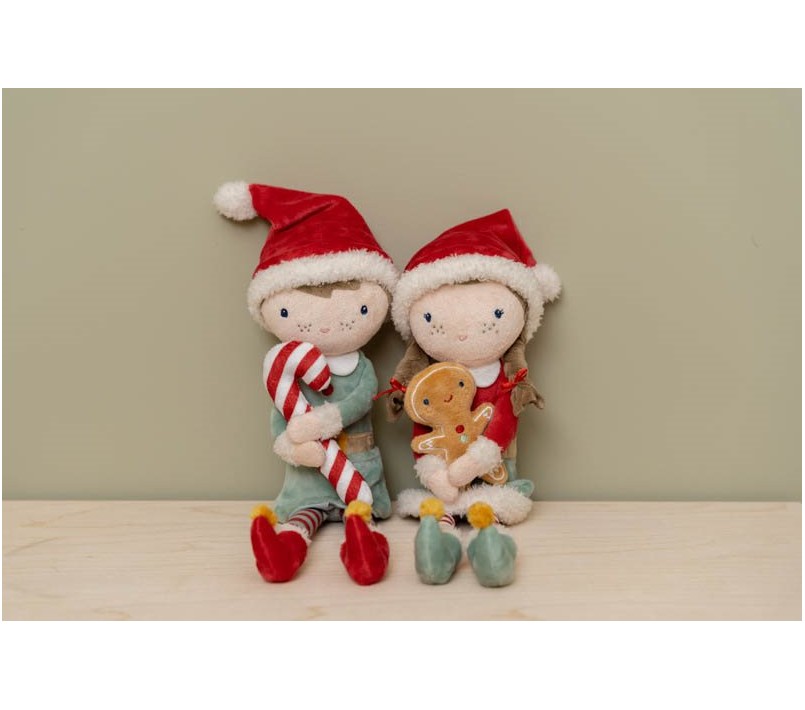 BAMBOLA MORBIDA DI NATALE - JIM