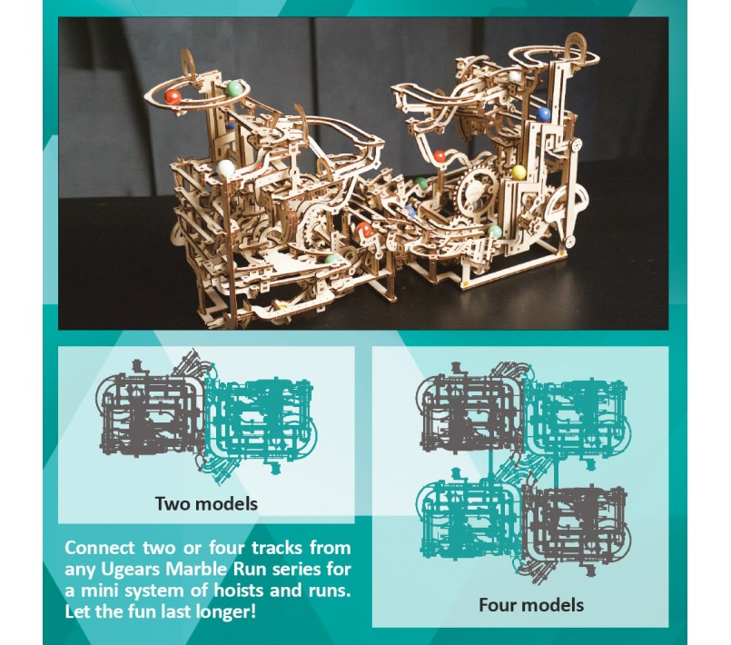 UGEARS - PISTA BIGLIE N3 - PARANCO MULTILIVELLO