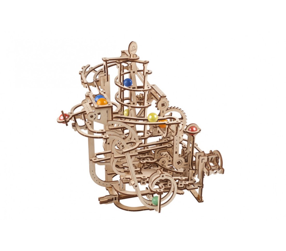 UGEARS - PISTA BIGLIE N4 - SCIVOLO A SPIRALE