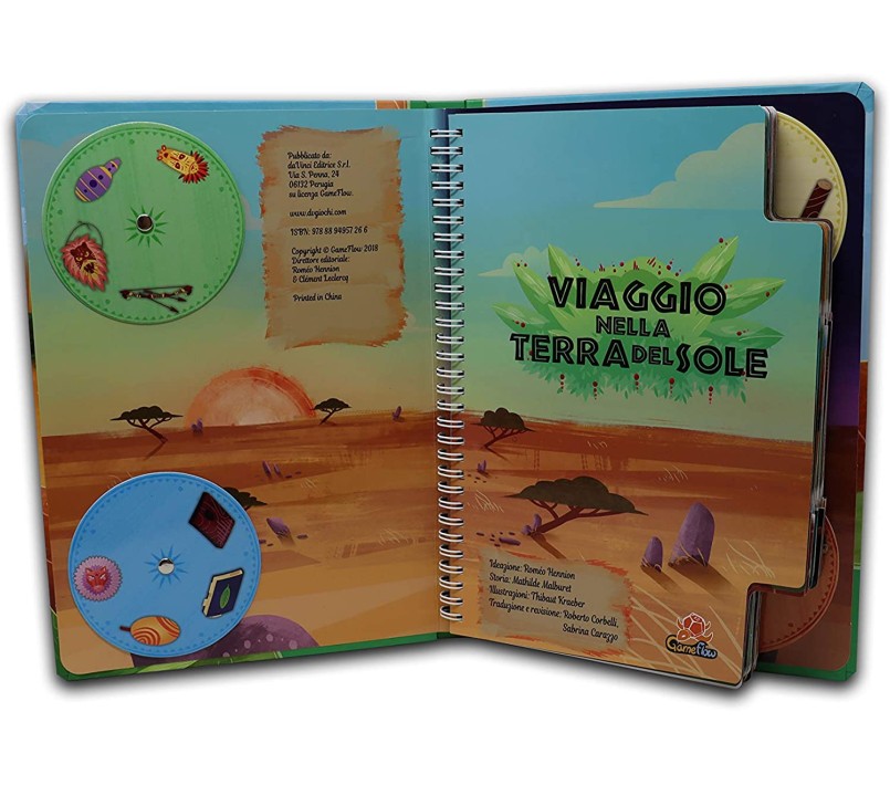 LIBROGAME - LA MIA PRIMA AVVENTURA - VIAGGIO NELLA TERRA DEL SOLE