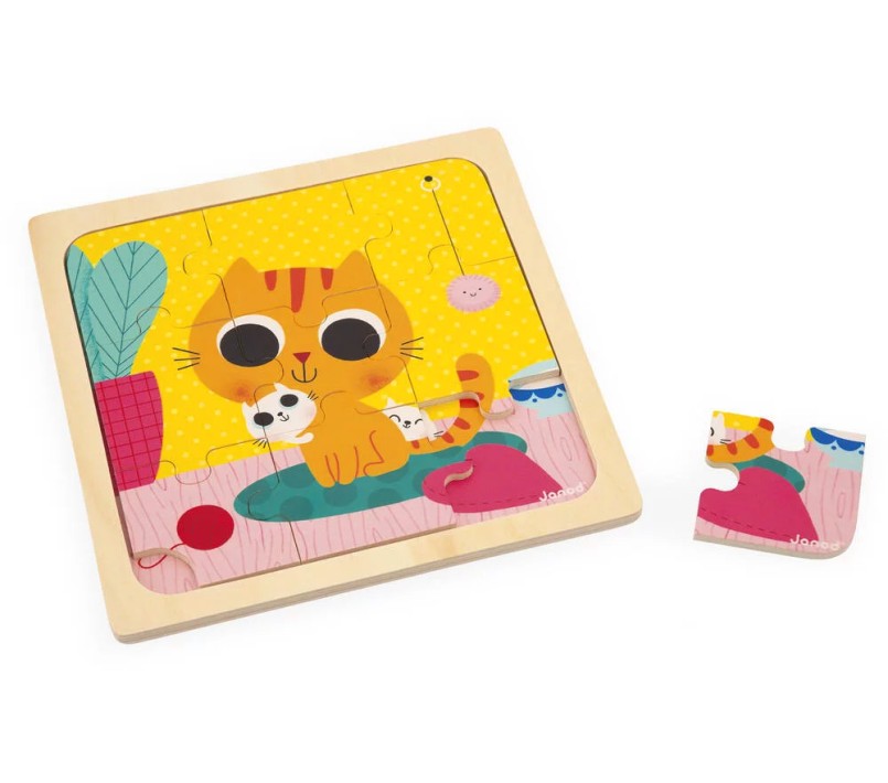 PUZZLE IN LEGNO - GATTO PEANUT