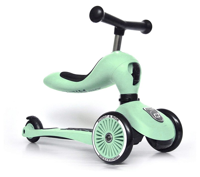 MONOPATTINO 2 IN 1 HIGHWAYKICK 1 SCOOT AND RIDE - KIWI