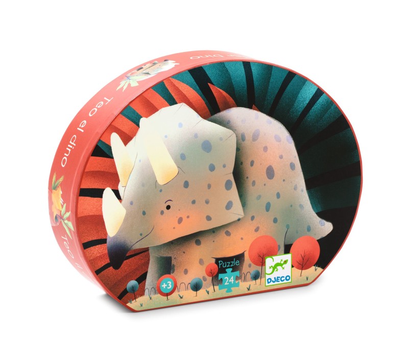 PUZZLE SILHOUETTE - TEO IL DINOSAURO