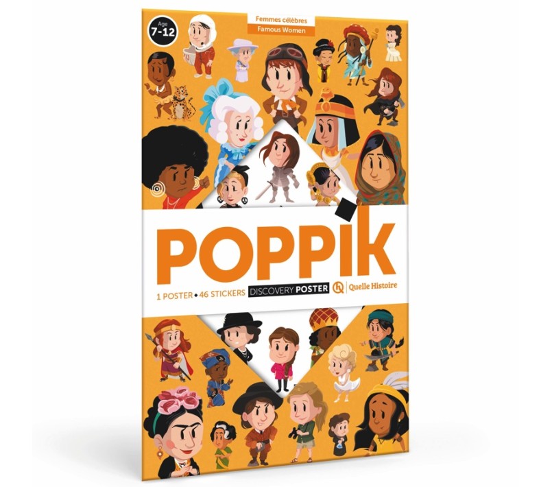 POPPIK - POSTER E STICKERS DONNE CELEBRI
