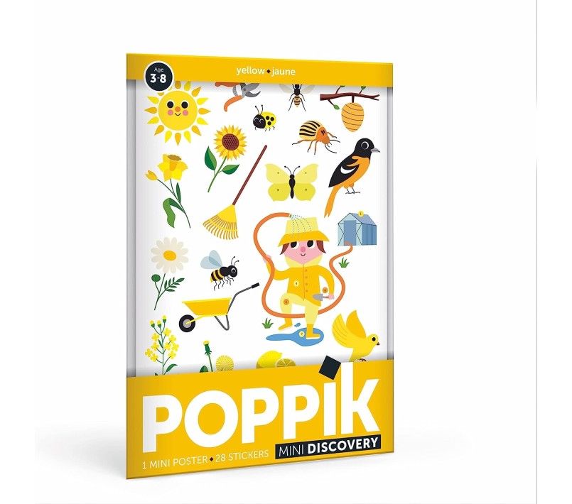 POPPIK - POSTER E STICKERS IL GIALLO