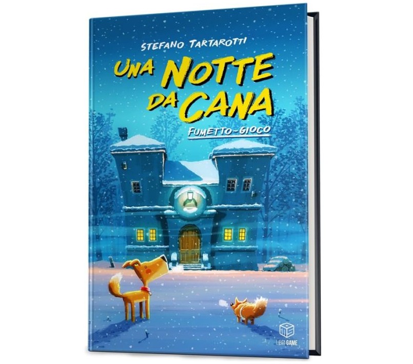 LIBROGAME - UNA NOTTE DA CANA - FUMETTO GIOCO