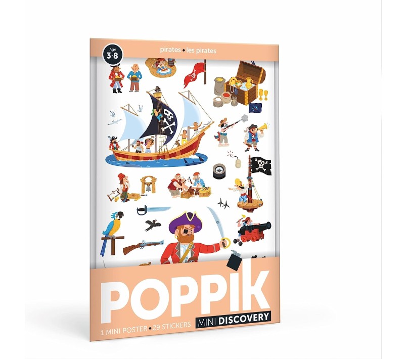 POPPIK - POSTER E STICKERS I PIRATI