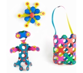 COSTRUZIONI MAGNETICHE CLIXO - RAINBOW PACK 42 PEZZI