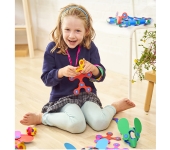 COSTRUZIONI MAGNETICHE CLIXO - RAINBOW PACK 42 PEZZI