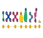 COSTRUZIONI MAGNETICHE CLIXO - RAINBOW PACK 42 PEZZI