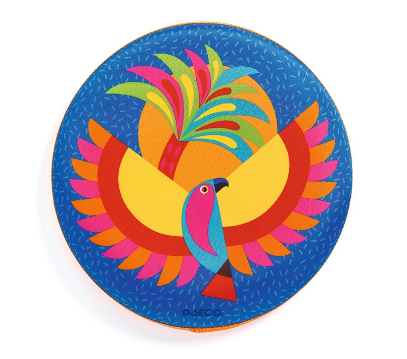 FRISBEE UCCELLO TROPICALE