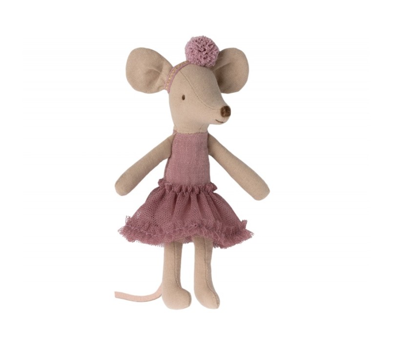 MICRO - TOPINI - BIG SISTER BALLERINA ROSA HEATHER