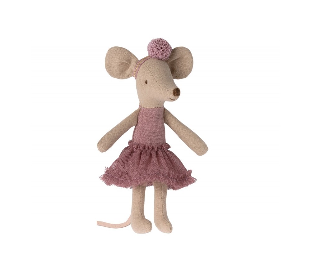 MICRO - TOPINI - BIG SISTER BALLERINA ROSA HEATHER