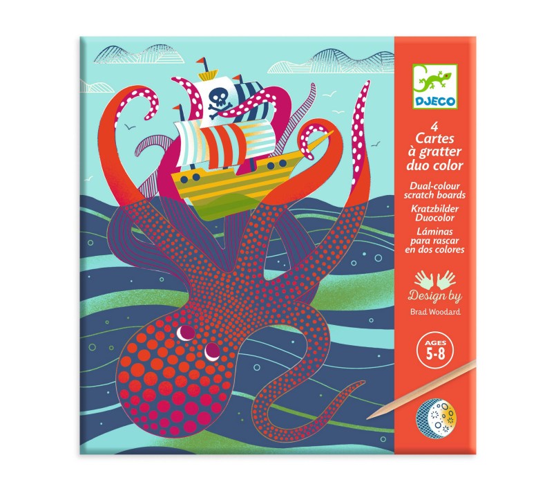 CARTE DA GRATTARE - SOTTO IL MARE