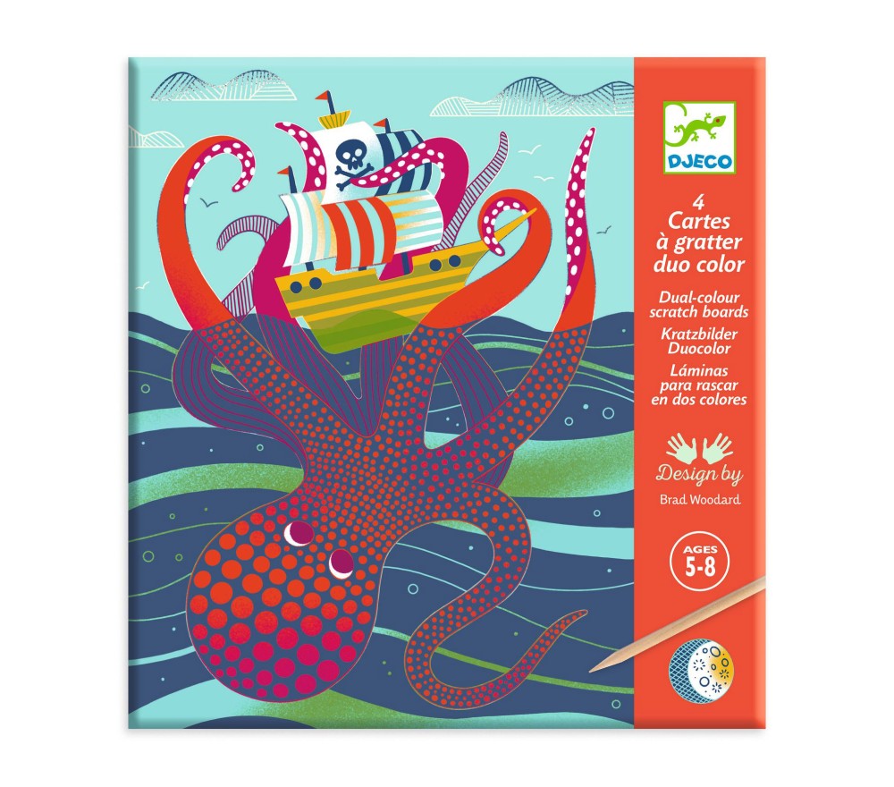 CARTE DA GRATTARE - SOTTO IL MARE