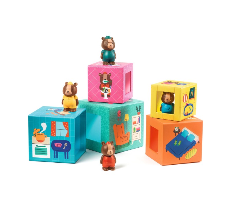 TOPANIHOUSE - CUBI IMPILABILI CON ORSETTI