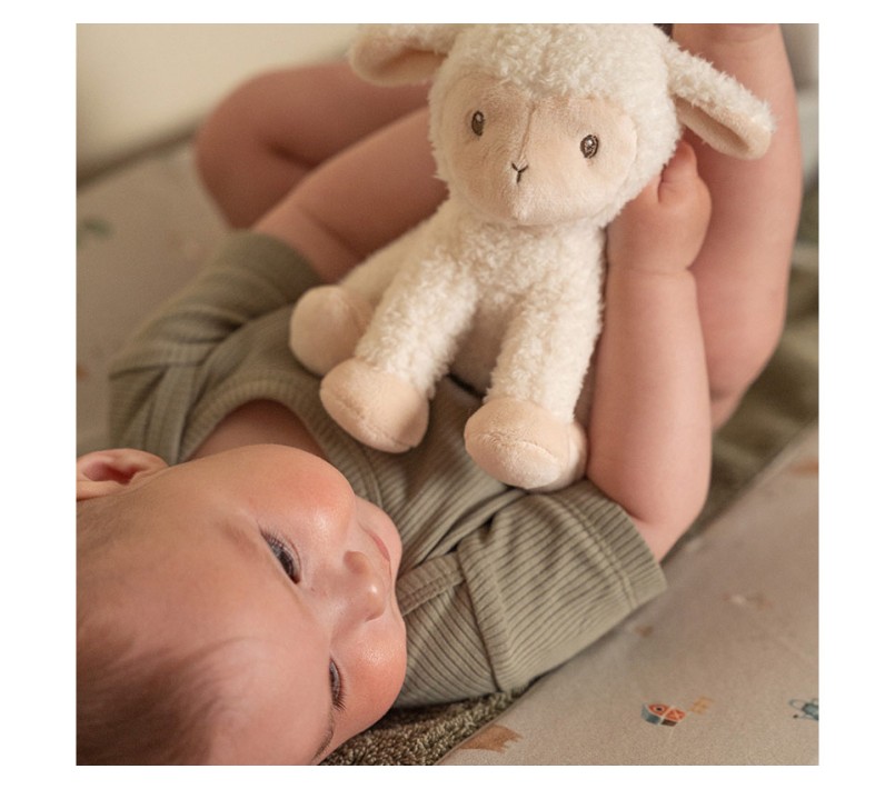 PELUCHE PECORA LITTLE FARM 17 CM