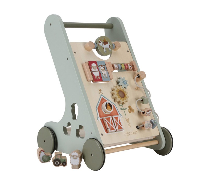 CARRETTO PRIMI PASSI CON ATTIVITA' LITTLE FARM