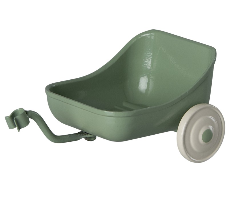 MICRO - CARRELLO PER TRICICLO PER TOPINI - VERDE