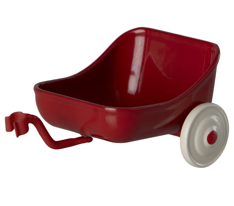 MICRO - CARRELLO PER TRICICLO PER TOPINI - ROSSO