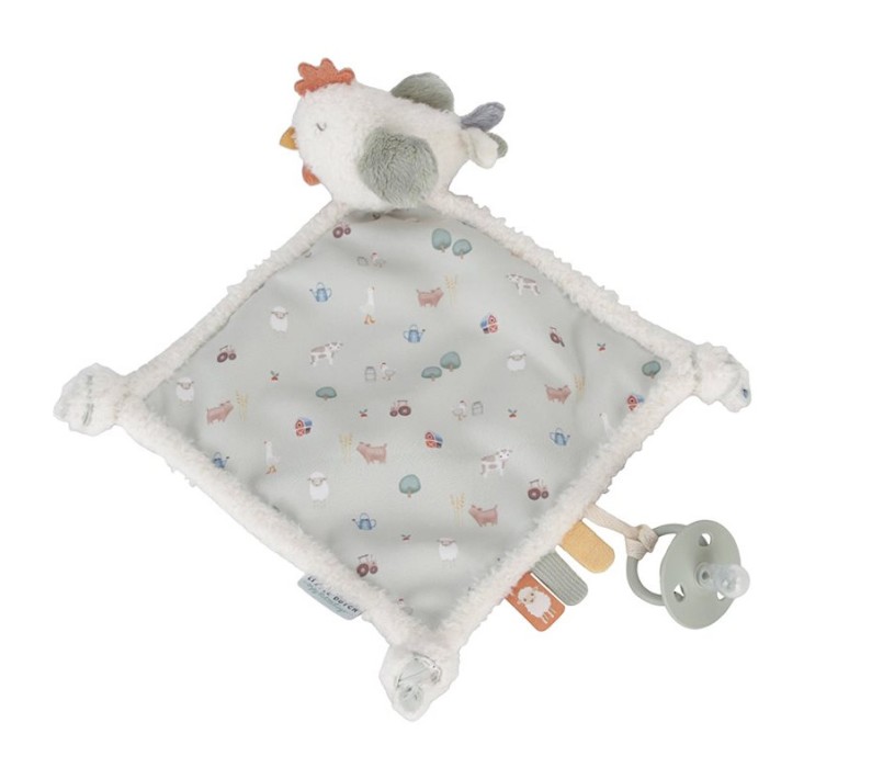 DOUDOU STRACCETTO GALLINA LITTLE FARM