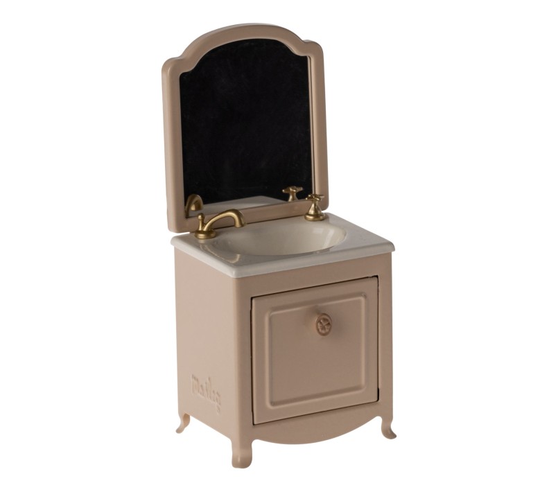 MICRO - MOBILE BAGNO IN METALLO PER TOPINI - ROSA 2024