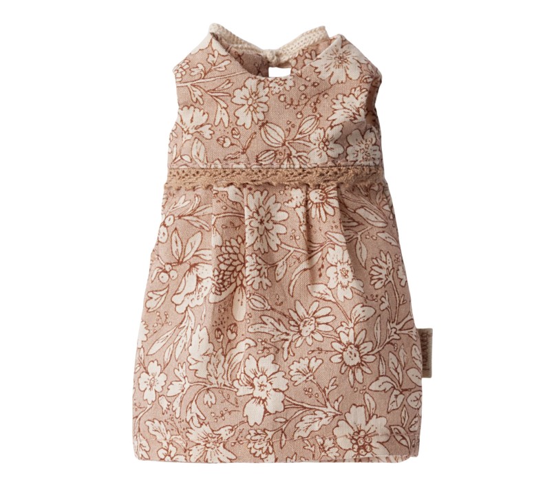 SIZE 1 - VESTITO FIORI ROSA