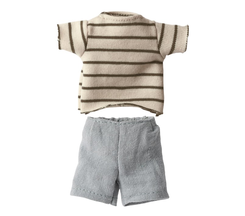 SIZE 1 - SET MAGLIA RIGHE E PANTALONI