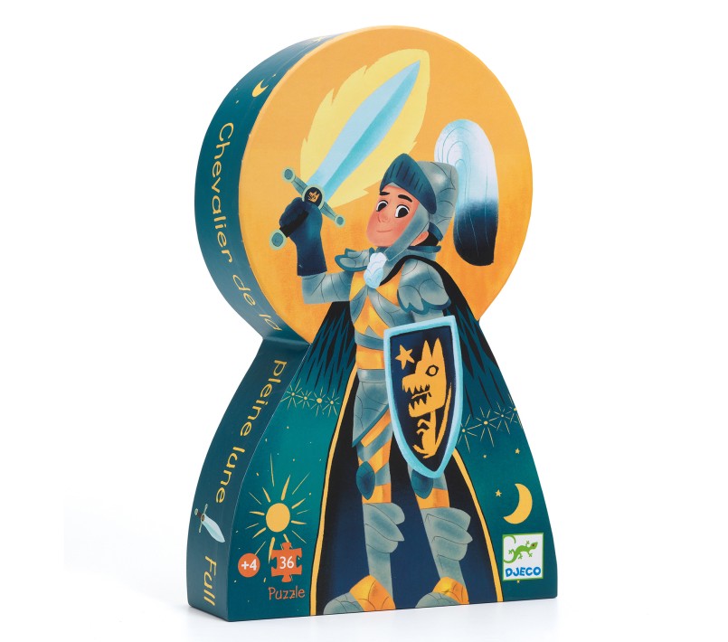 PUZZLE SILHOUETTE - CAVALIERE DELLA LUNA PIENA