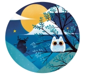 PUZZLE SILHOUETTE - CAVALIERE DELLA LUNA PIENA