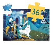PUZZLE SILHOUETTE - CAVALIERE DELLA LUNA PIENA