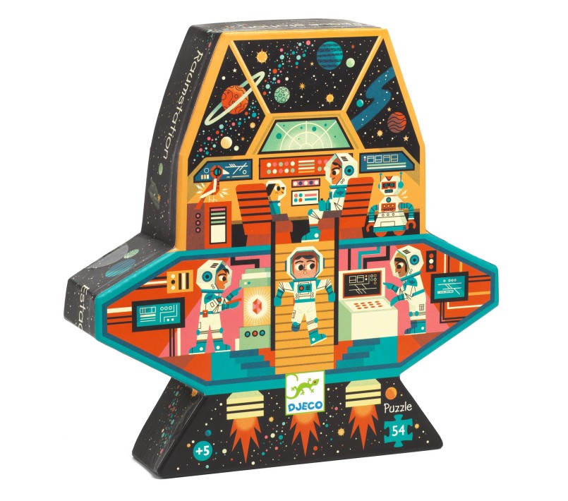 PUZZLE SILHOUETTE - STAZIONE SPAZIALE