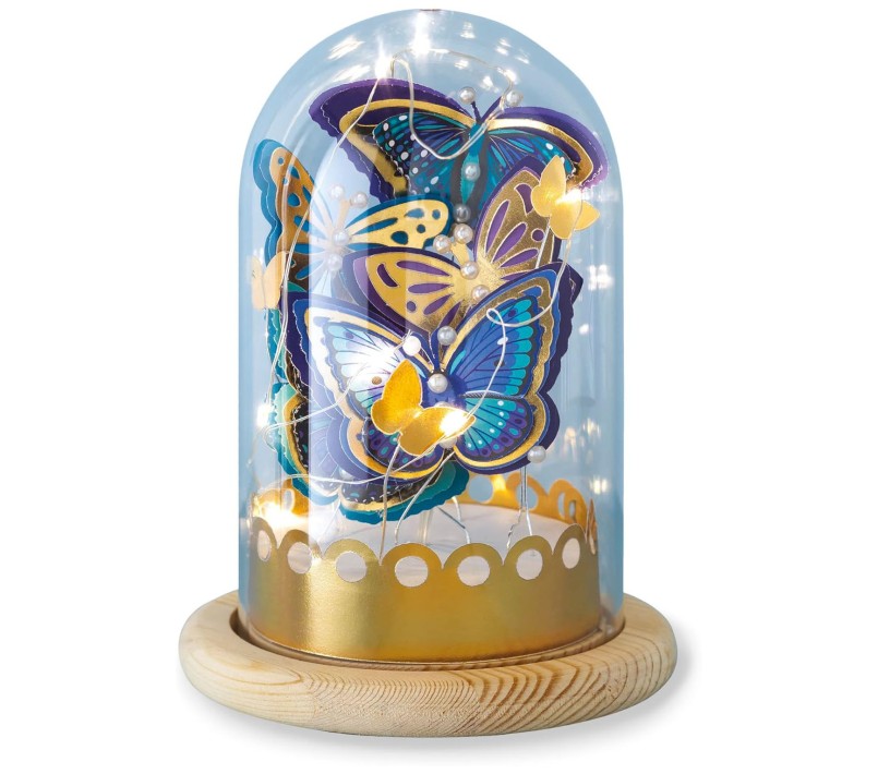 CAMPANA LUMINOSA FARFALLE DA COSTRUIRE