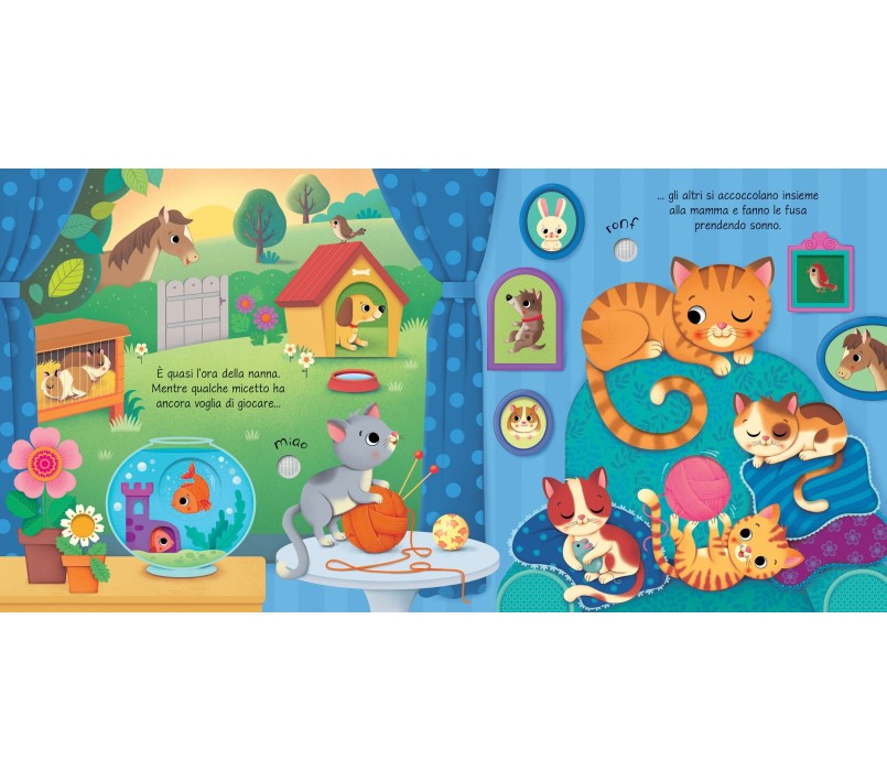 LIBRO TATTILE E SONORO - AMICI ANIMALI