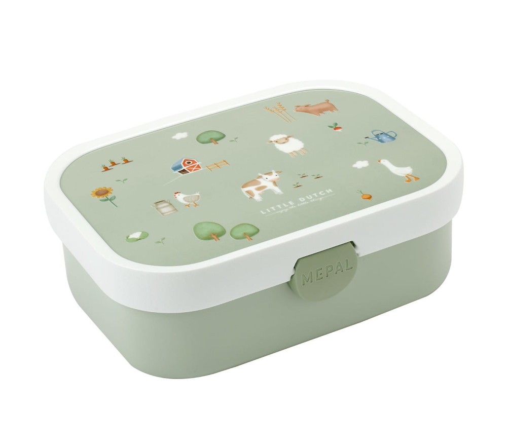 SCATOLA PORTA PRANZO LUNCH BOX - LITTLE FARM