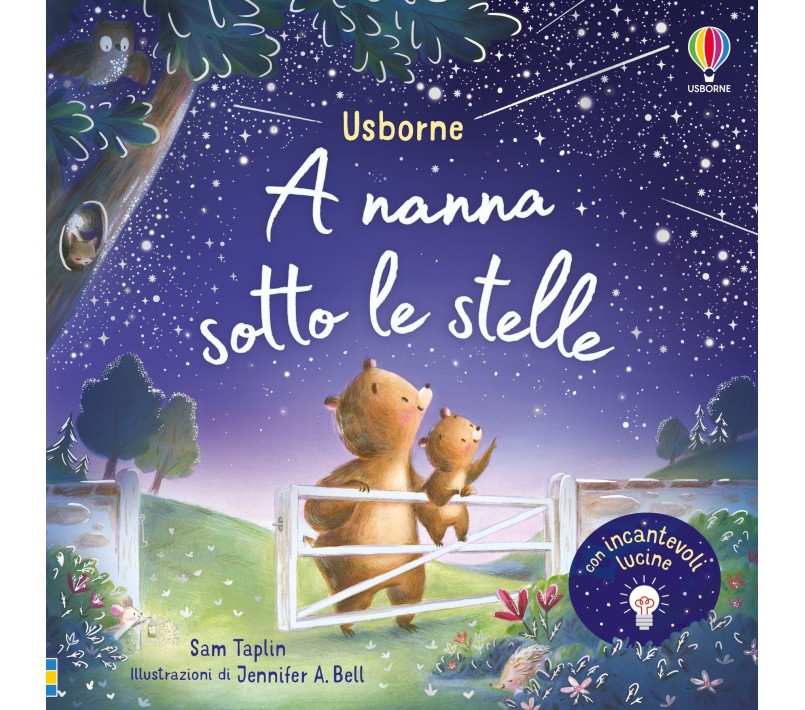 LIBRO LUMINOSO - A NANNA SOTTO LE STELLE
