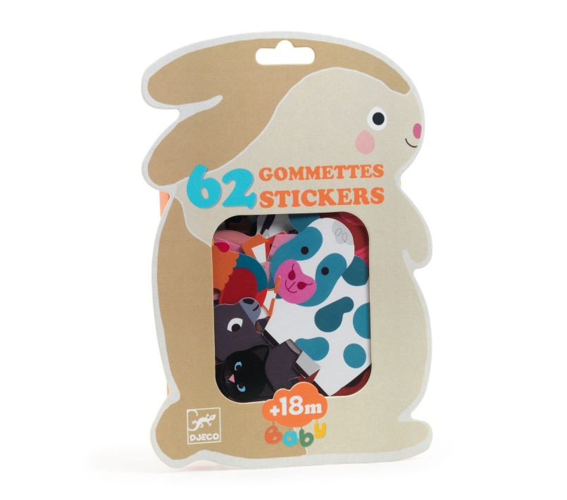 STICKERS PER I PICCOLI - ANIMALI DELLA FATTORIA