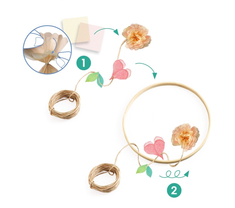 DIY - GHIRLANDA DA CREARE DALIA
