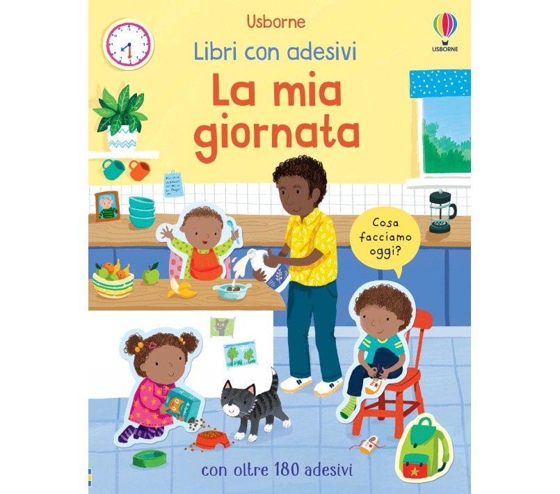 LIBRO CON ADESIVI - LA MIA GIORNATA
