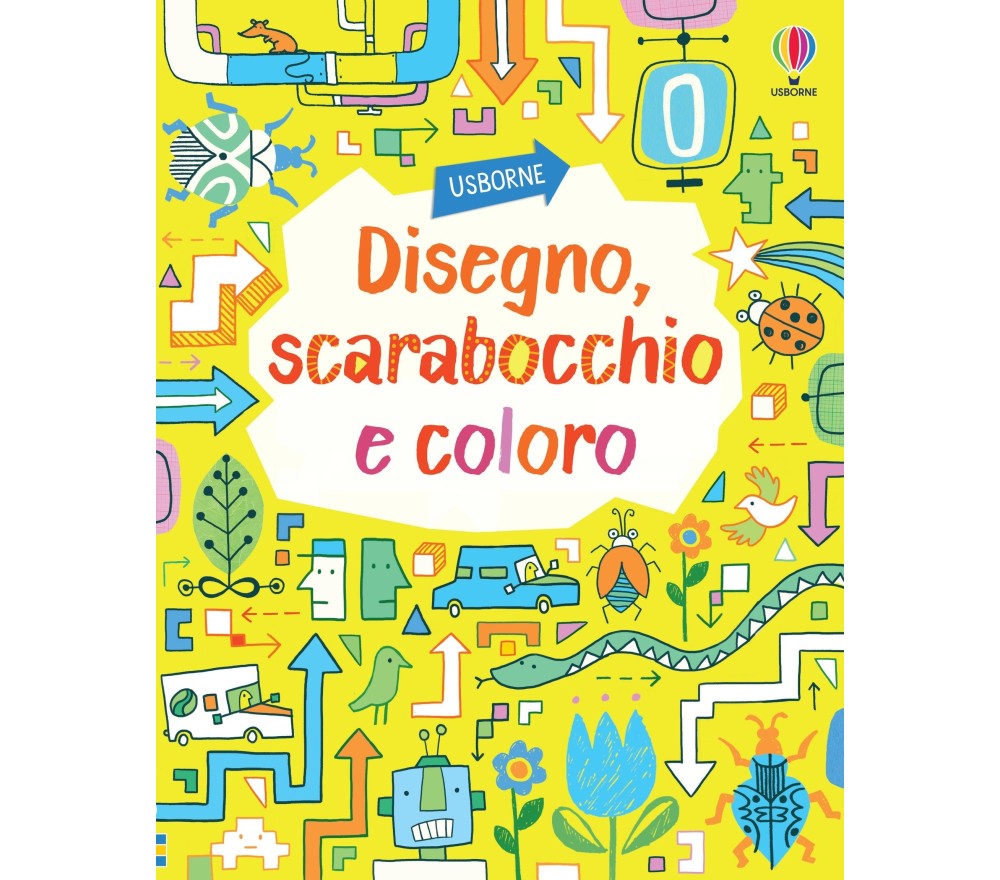 DISEGNO SCARABOCCHIO E COLORO