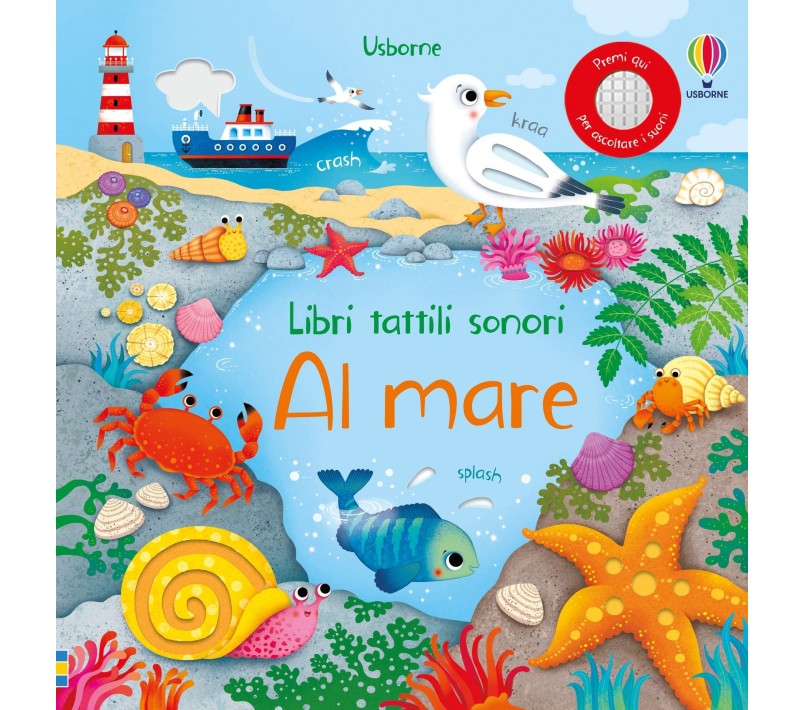 LIBRO TATTILE E SONORO - AL MARE