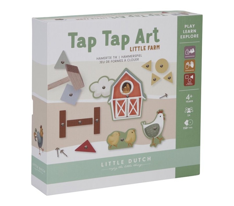 TAP TAP ART - SET MARTELLO E CHIODINI
