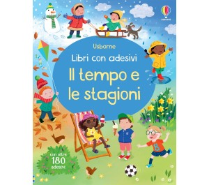 LIBRO CON ADESIVI - IL TEMPO E LE STAGIONI