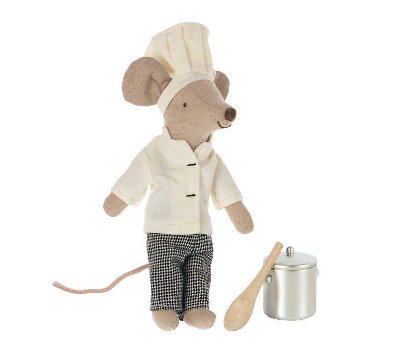 MICRO - TOPINI - CHEF CON PENTOLA E CUCCHIAIO