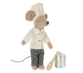 MICRO - TOPINI - CHEF CON PENTOLA E CUCCHIAIO