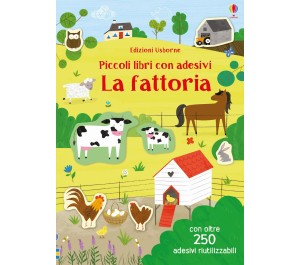 PICCOLO LIBRO CON ADESIVI - LA FATTORIA